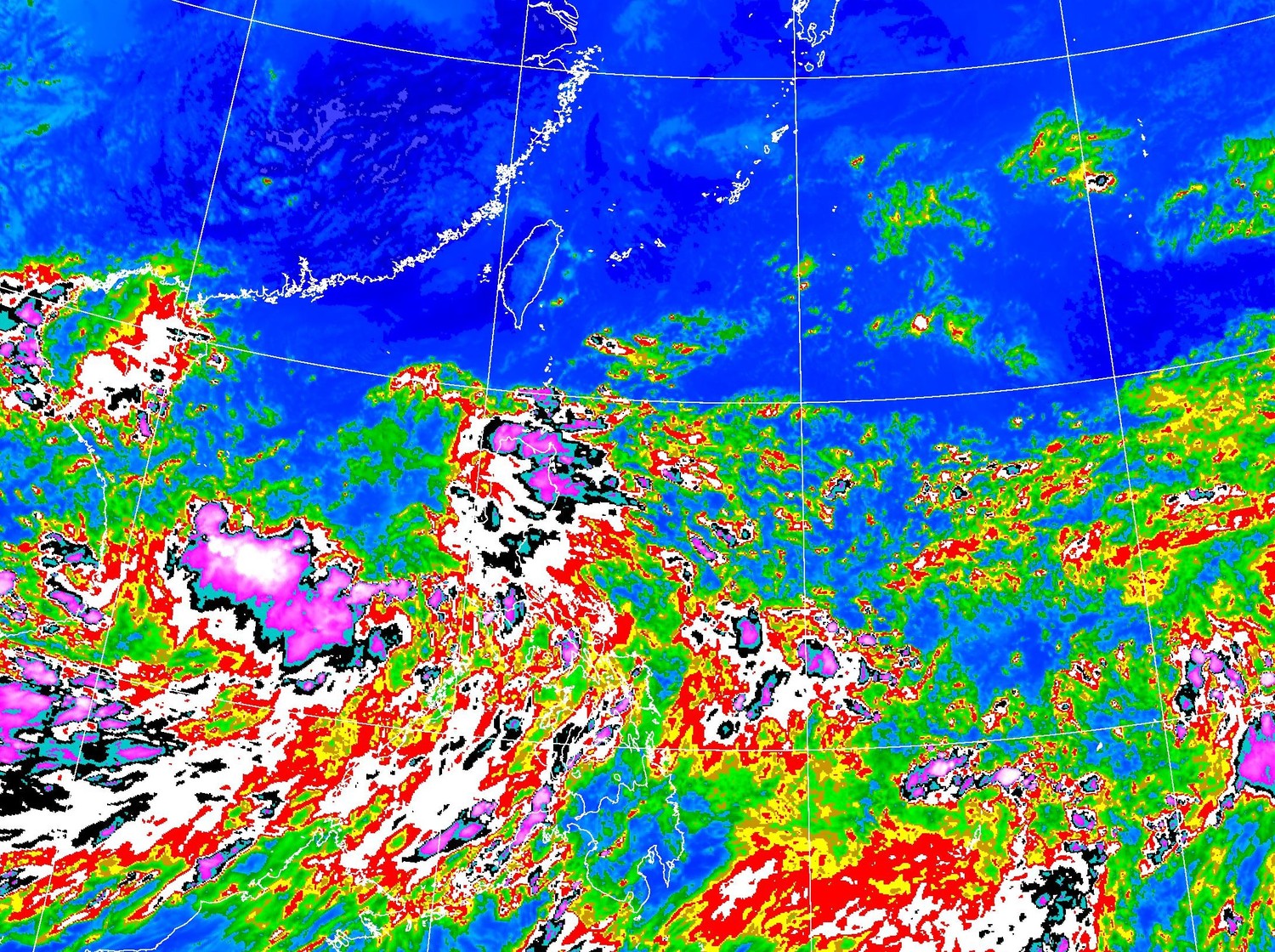 氣象專家賈新興表示，18號颱風可能於10/10生成，且有秋颱共伴效應的趨勢。   圖：中央氣象局／提供