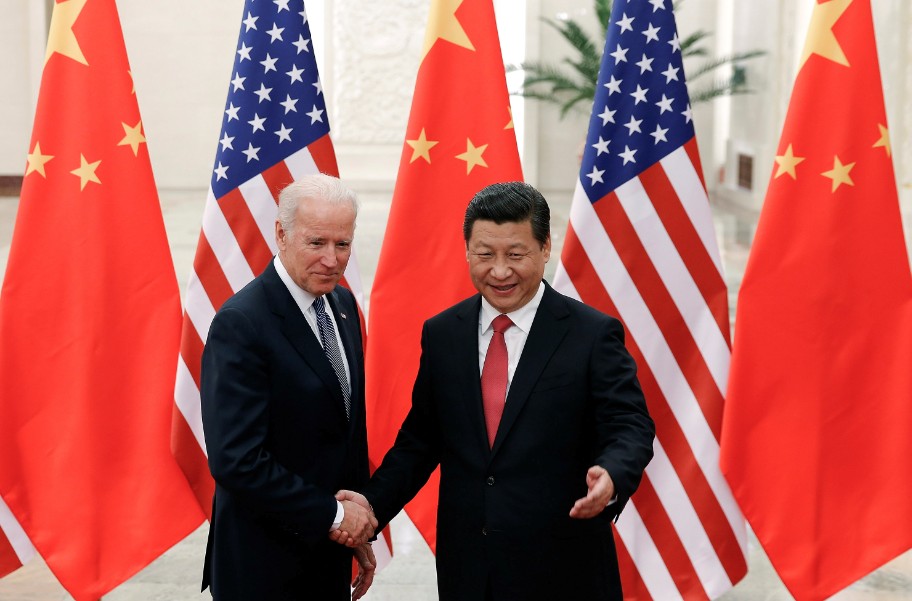 美國總統拜登與中國國家主席習近平。(資料照片)   圖：達志影像 / 美聯社
