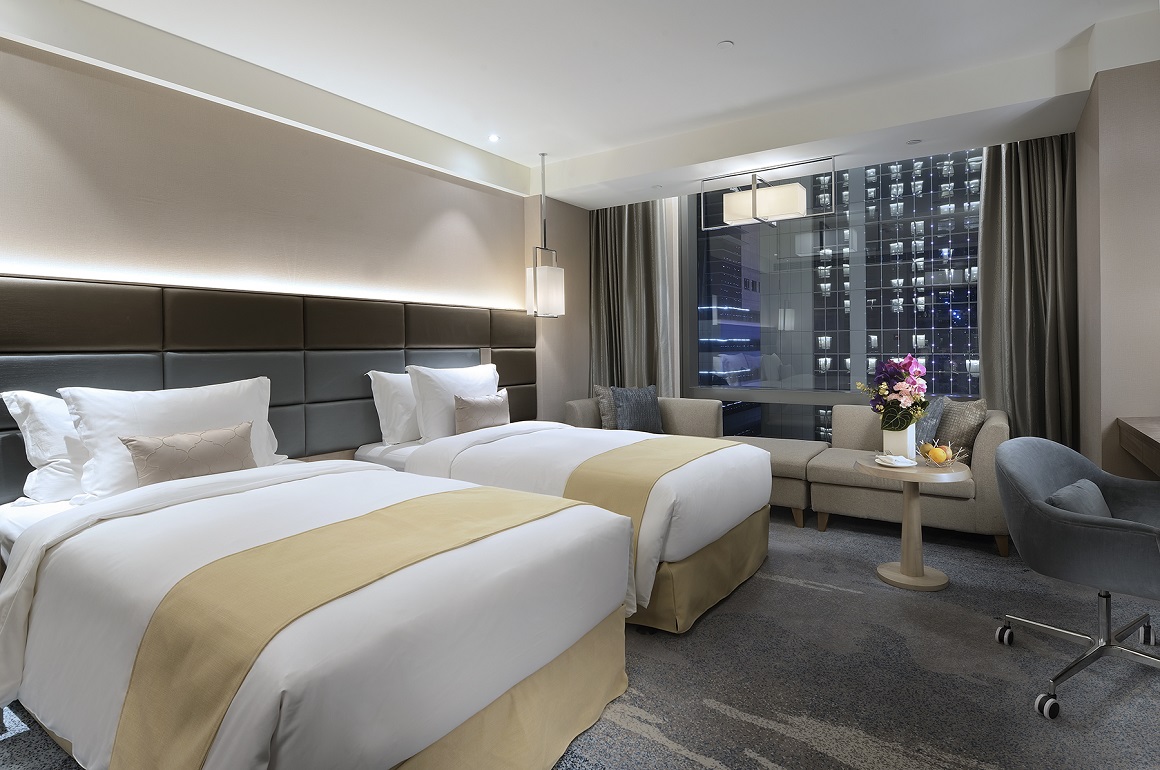 「新北市優良旅館」板橋凱撒大飯店。   圖：新北市觀旅局提供