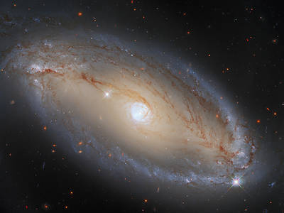 星系示意圖。   圖 : 翻攝自美國太空總署
