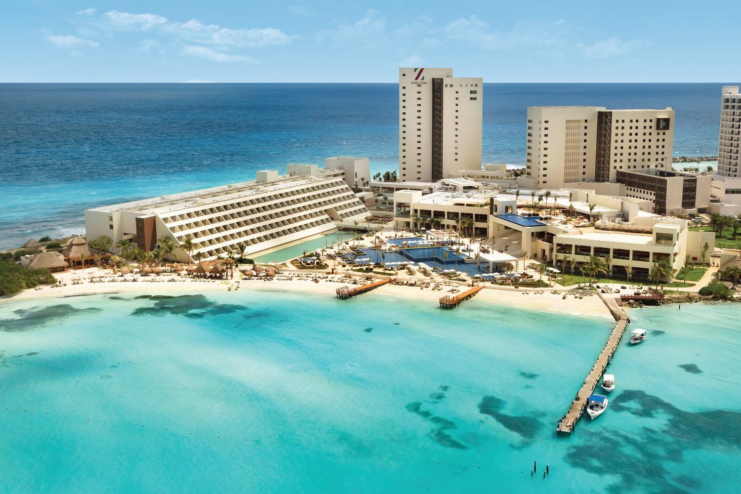 坎昆里維耶拉凱悅樂家酒店（Hyatt Ziva Riviera Cancun Resort）   圖: 翻攝自推特