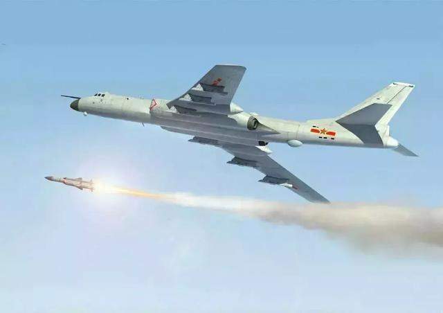傳解放軍正研發由轟-6機搭載CH-AS-X-13空射型反艦彈道導彈。   圖：翻攝陸網/壹讀王牌武器營