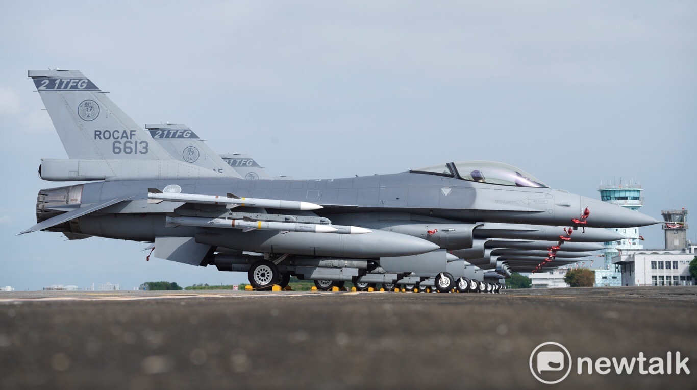 F-16V戰機。   圖：張良一/攝