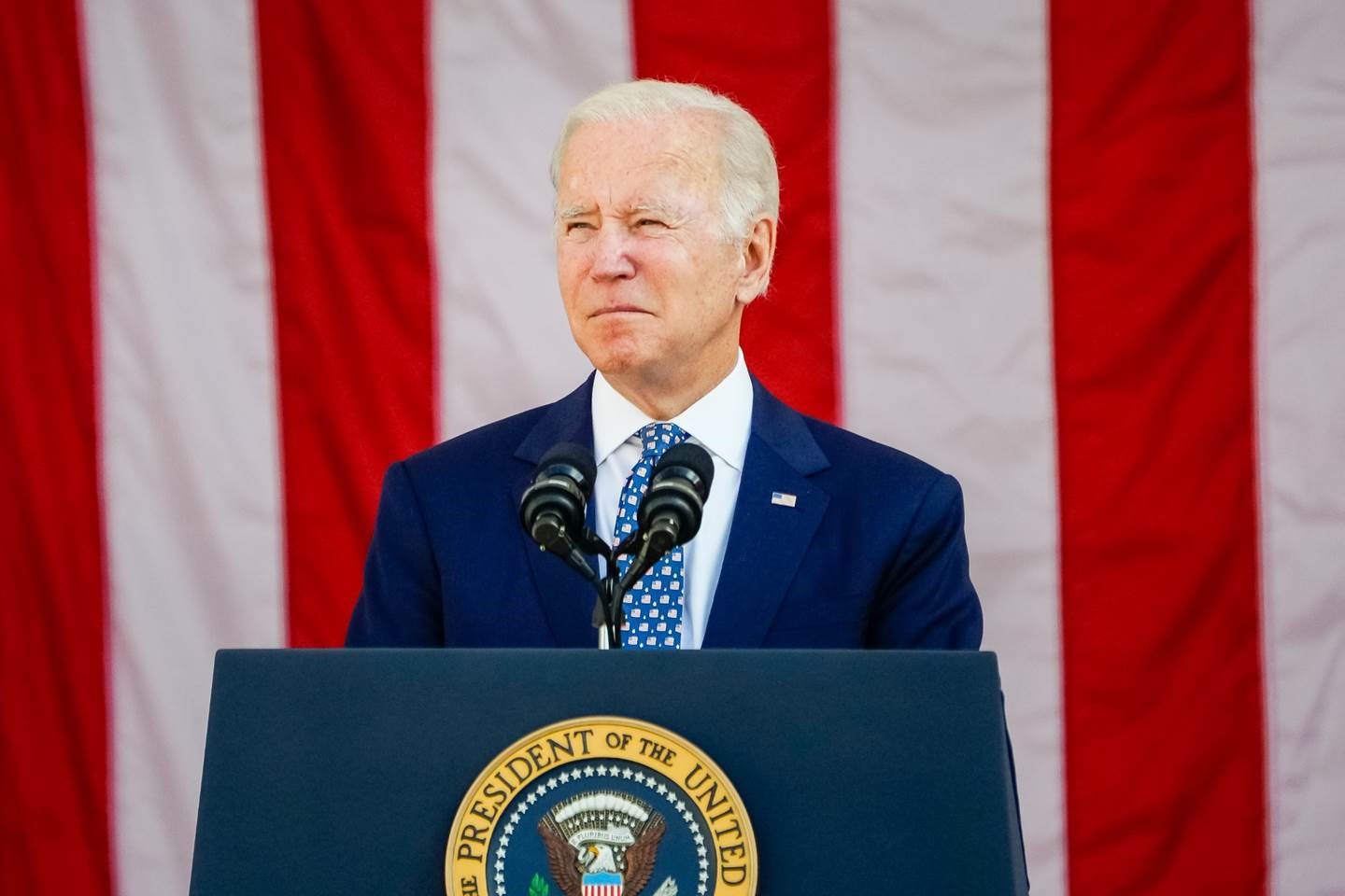 據傳美國總統喬·拜登（Joe Biden）正考慮取消對一系列中國產品加徵的關稅以抑制通貨膨脹。   圖：翻攝白宮臉書（資料照）