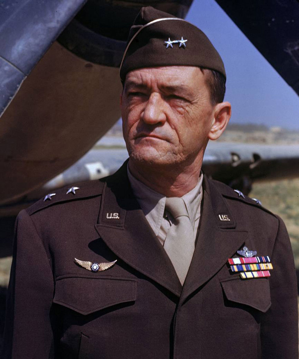 「飛虎隊」領袖陳納德（Claire Lee Chennault）將軍。   圖: 翻攝自維基百科
