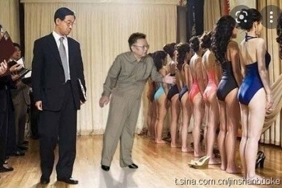 北韓已故領導人金正日時代，最後一次選妃舉辦於 1994 年。   圖 : 翻攝自t.sina.corn