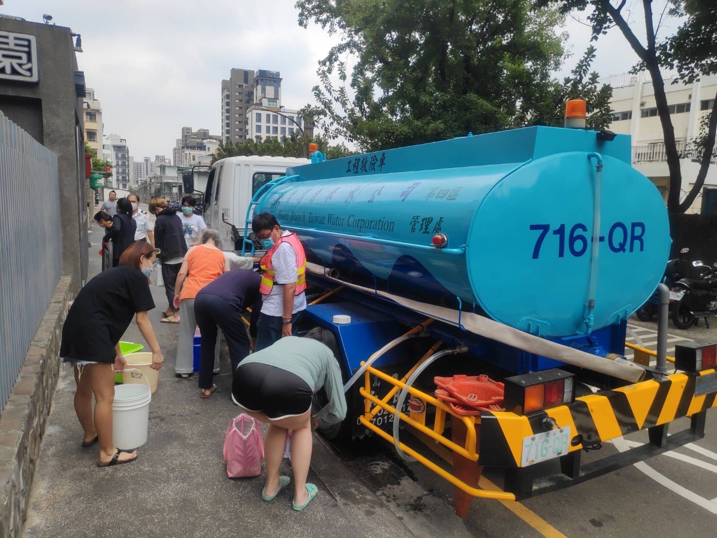 台中市政府提醒市民提前儲水。   圖：台中市政府提供