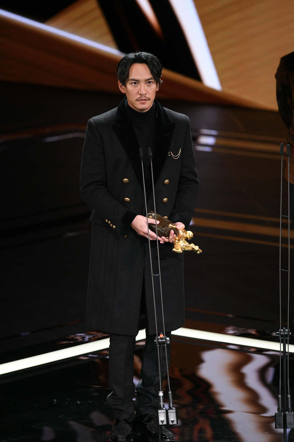 第58屆金馬獎最佳男主角獎由張震「緝魂」獲得。   圖：翻攝自金馬影展 TGHFF臉書