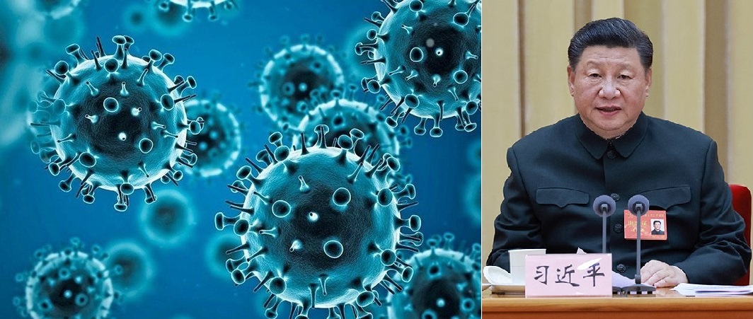 世界衛生組織公布COVID-19新變異病毒株「Omicron」（左圖，翻攝至WHO），被爆跳過「Xi」（習）來命名，根本是怕觸怒習近平（右圖，翻攝自中國政府網）。   圖：新頭殼合成