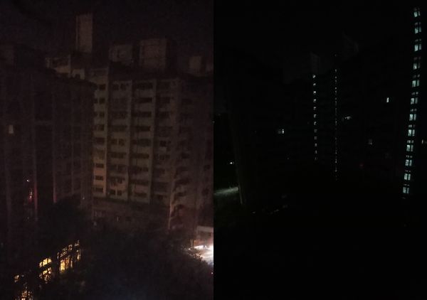 新北市林口區2日晚間9點多突然無預警停電，受影響戶數共4527戶。   圖：翻攝林口大家庭臉書