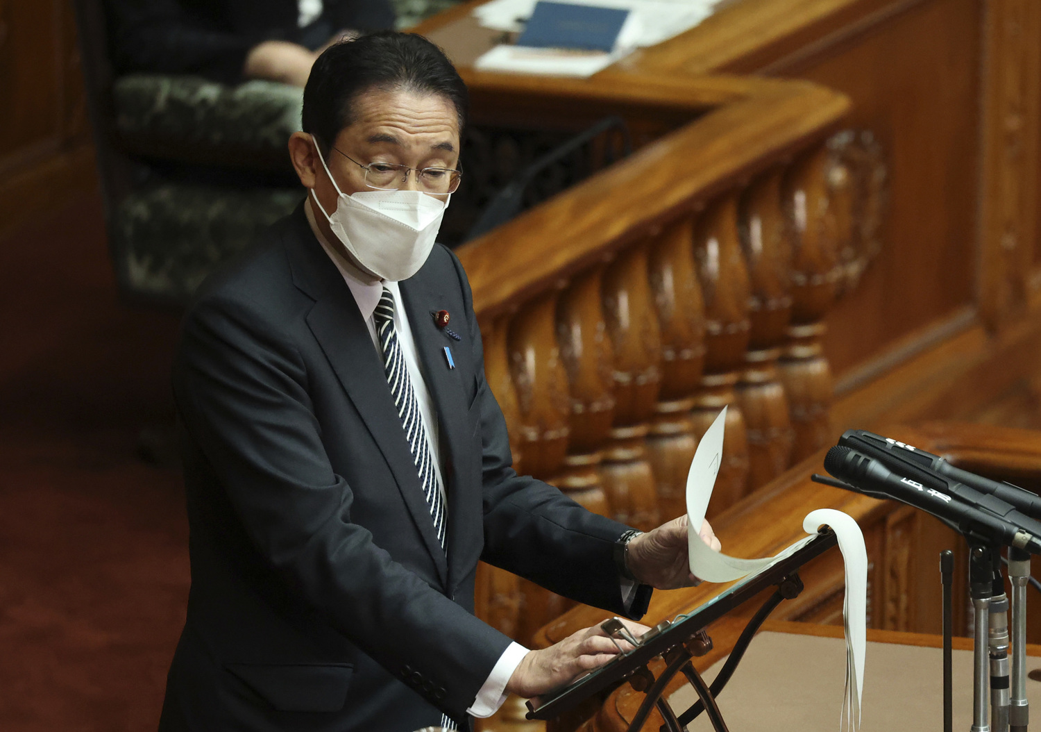 圖為日本首相岸田文雄。   圖：達志影像/美聯社