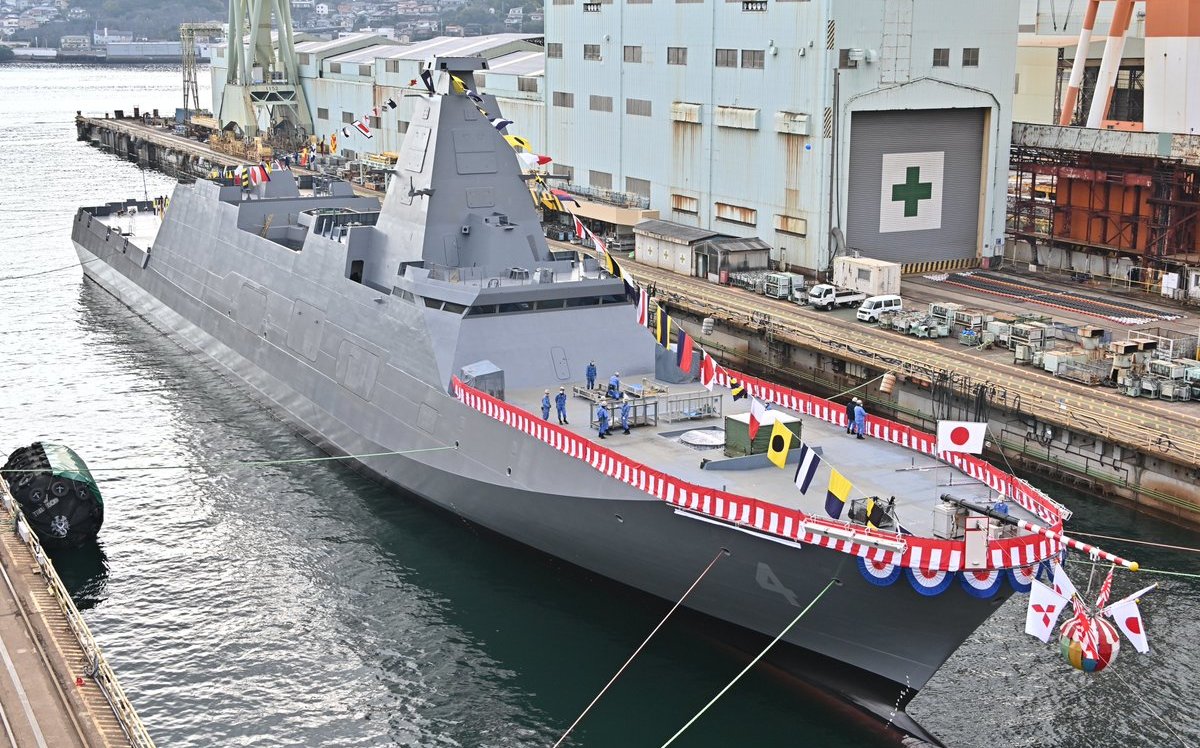 日本「最上級」多機能護衛艦4號艦下水命名「三隈川」 | 國際| Newtalk新聞
