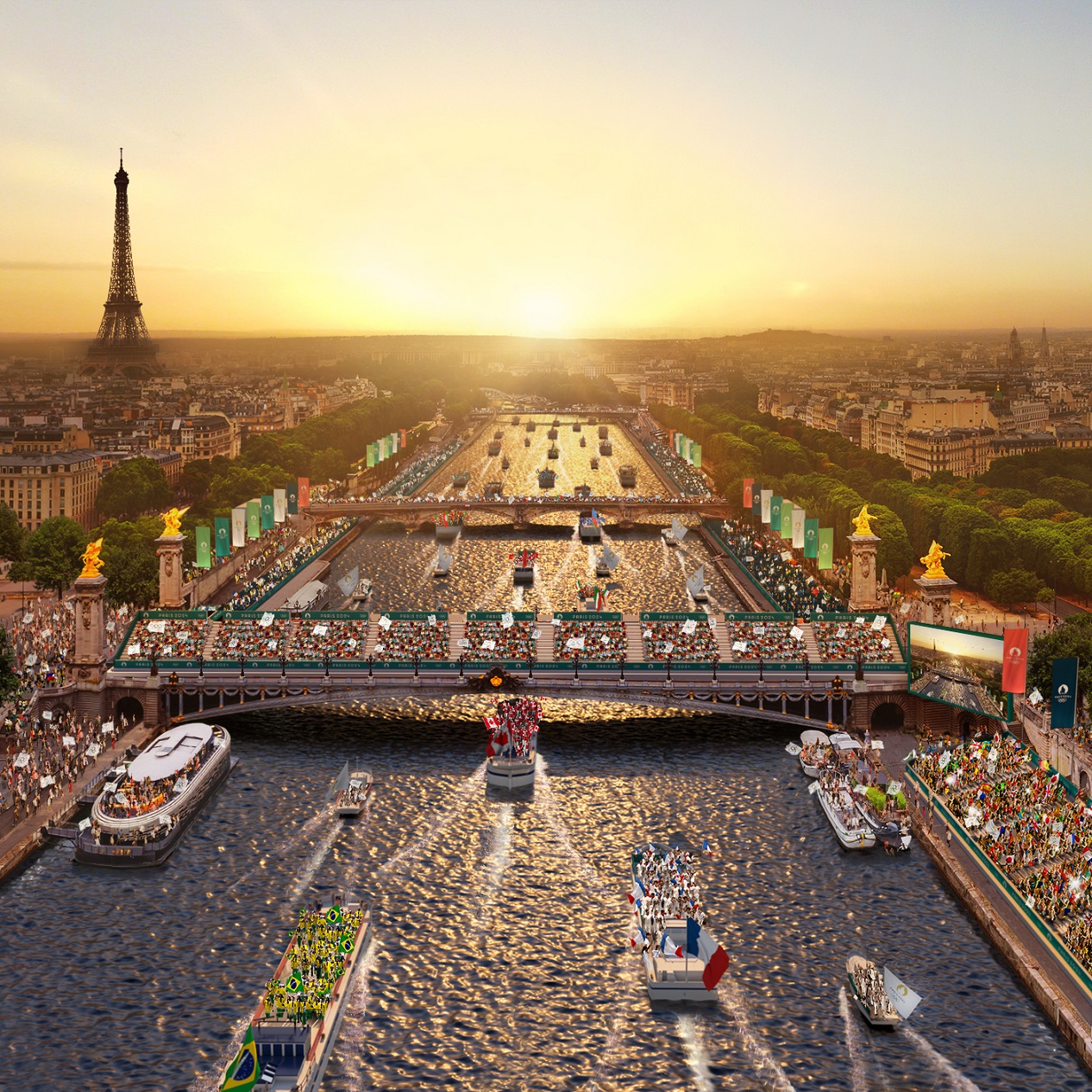 巴黎市區。(示意圖)    圖：翻攝自Paris 2024臉書