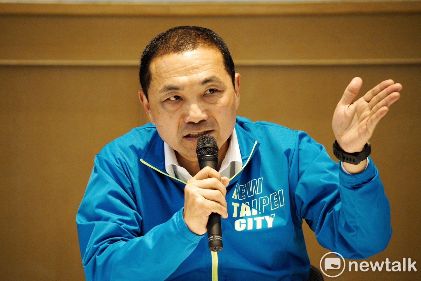 新北市長侯友宜。 圖：張良一/攝（資料照片）