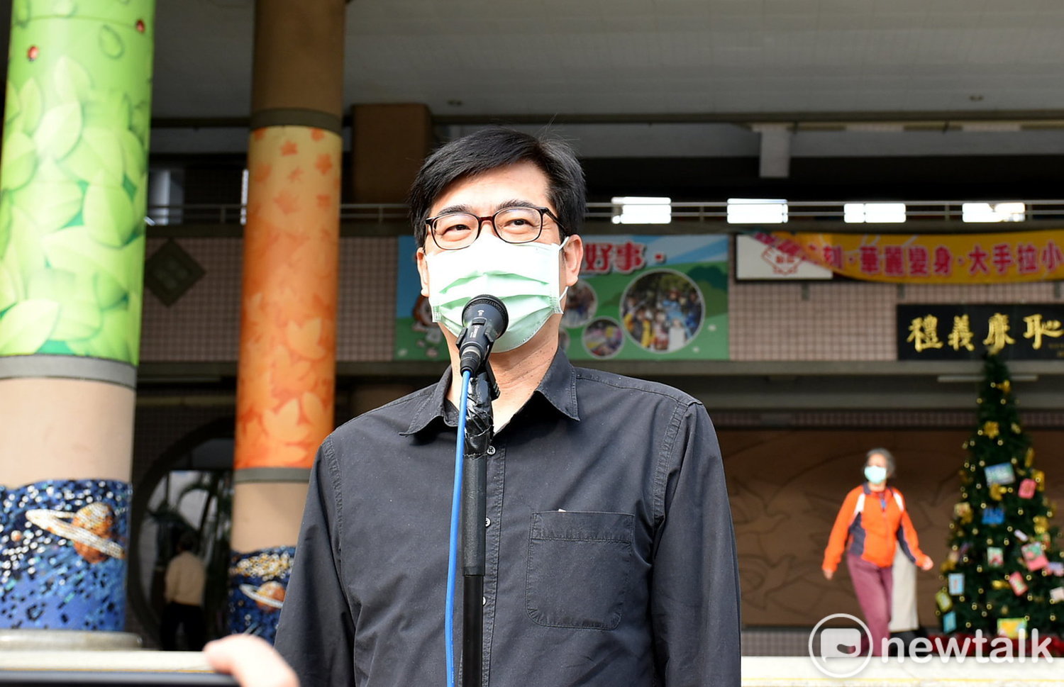 台灣燈會主燈聲援烏克蘭  陳其邁：表達台灣人民追求和平的意志跟決心