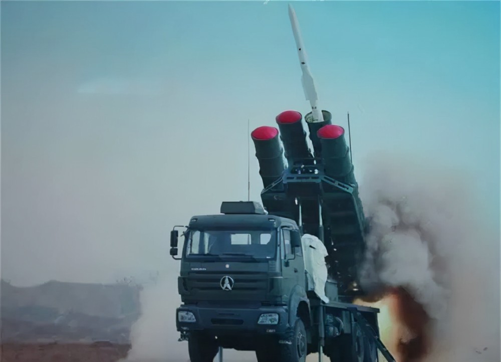 中國天龍-50中程防空導彈。   圖 : 翻攝《騰訊網》