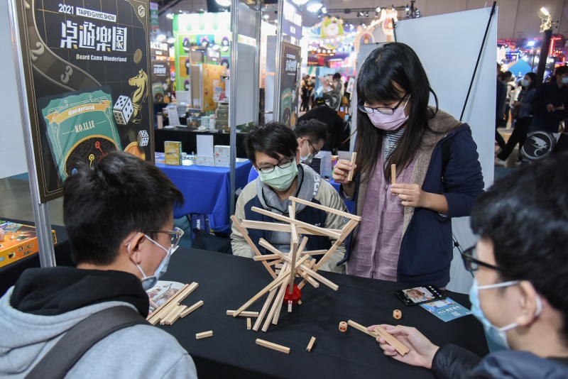 本次台北國際電玩展的桌遊樂園將展出逾50款亮點商品，各類型玩家都能盡情享受 圖：台北市電腦公會/提供
