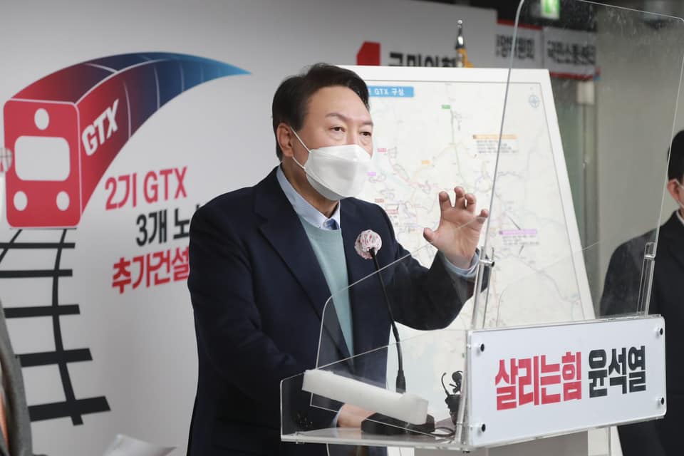 南韓總統當選人尹錫悅。   圖：翻攝自 윤석열 官方粉絲專頁