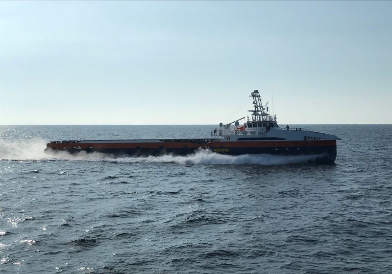 由美國國防部戰略能力辦公室開發的幽靈艦隊霸王測試艦，海上航行狀態。   圖：翻攝US Navy官網