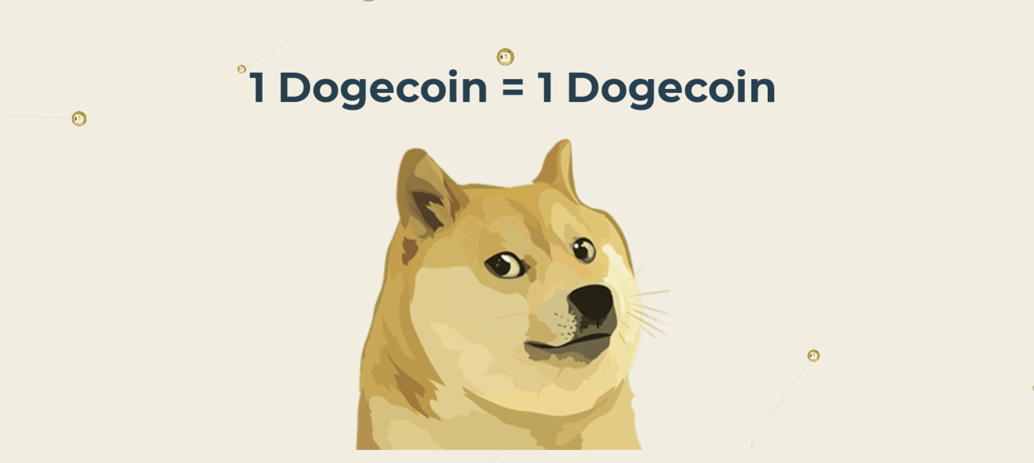 特斯拉新增狗狗幣作為支付工具。   圖：截自Dogecoin官網