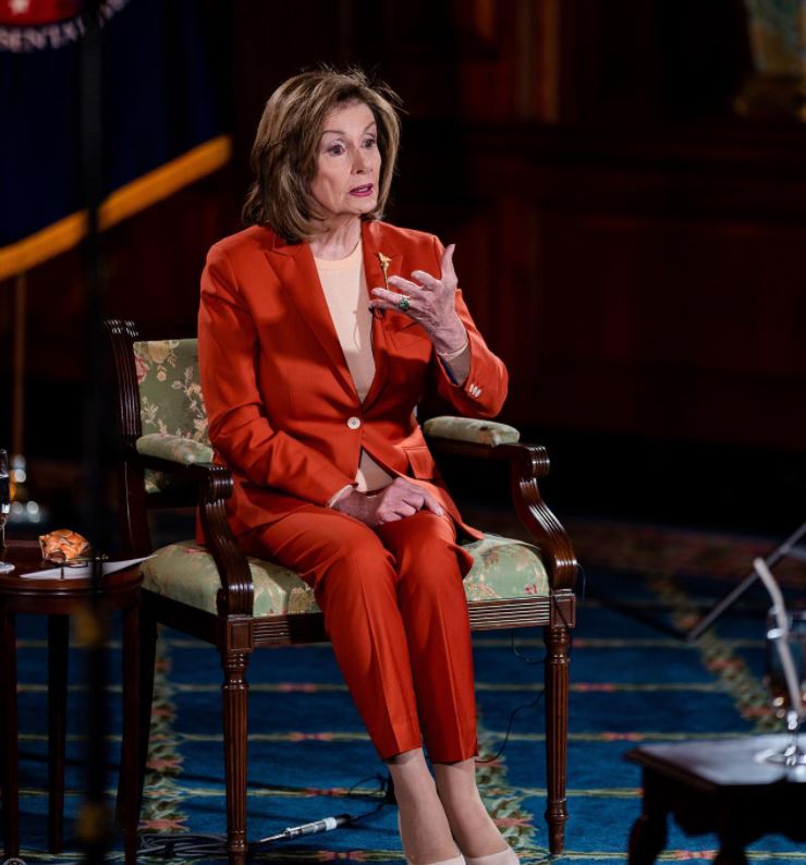 美國眾議院議長裴洛西（Nancy Pelosi）將訪台。   圖：翻攝自裴洛西Instagram（資料照）