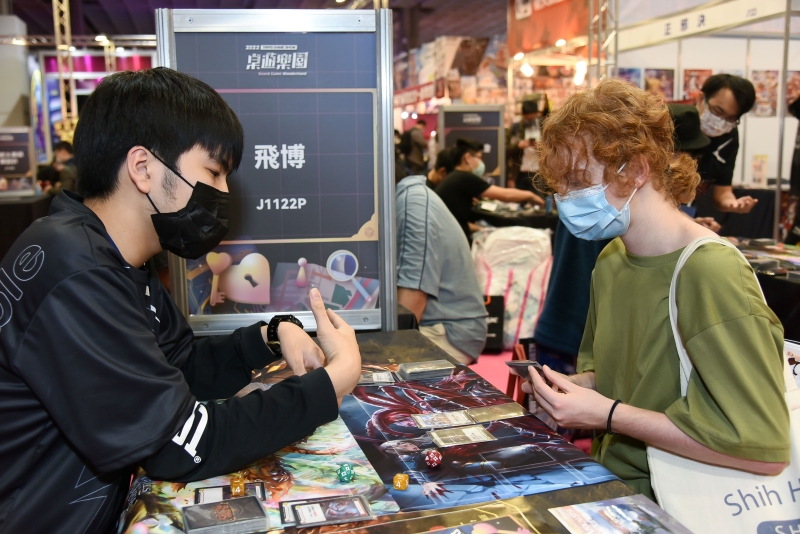 因應疫情讓室內娛樂話題增溫，適合家人遊玩交流的桌遊行情看俏 圖：台北市電腦公會/提供