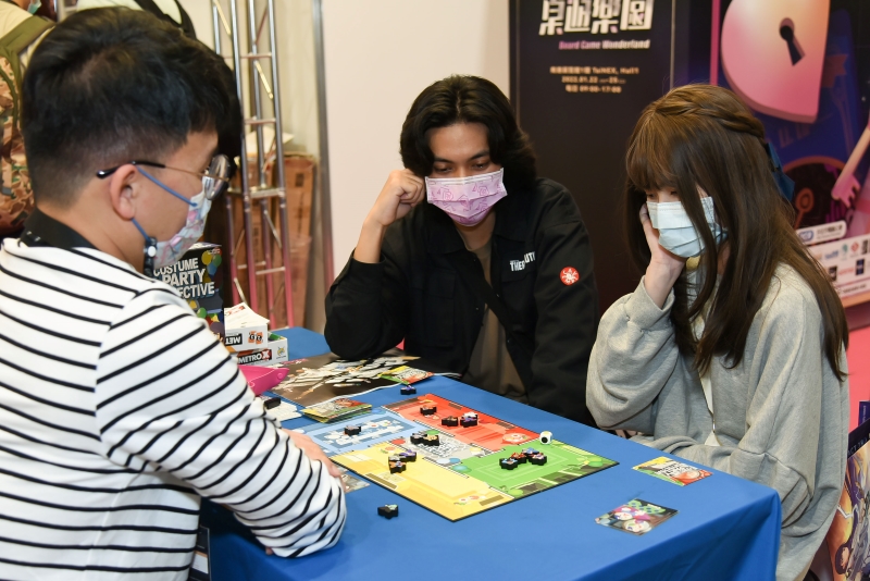 家庭同樂類型的桌遊同樣人氣爆棚 圖：台北市電腦公會/提供