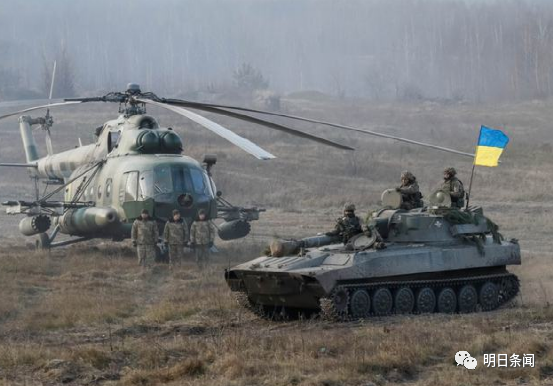 俄羅斯與烏克蘭緊張局勢持續，傳出俄羅斯在烏克蘭邊境集結逾10萬大軍。   圖：翻攝陸網/明日條聞