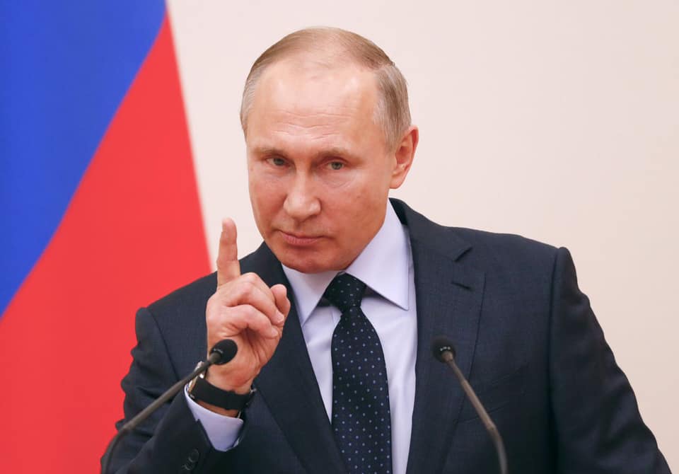俄羅斯總統普丁。   圖：翻攝普丁臉書（資料照）