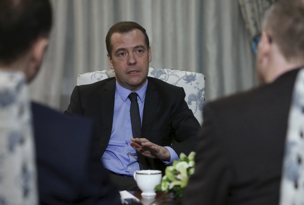 前俄羅斯總統、俄羅斯聯邦安全會議副主席梅德韋傑夫（Dmitry Medvedev）。（資料照）   圖：達志影像 / 路透社