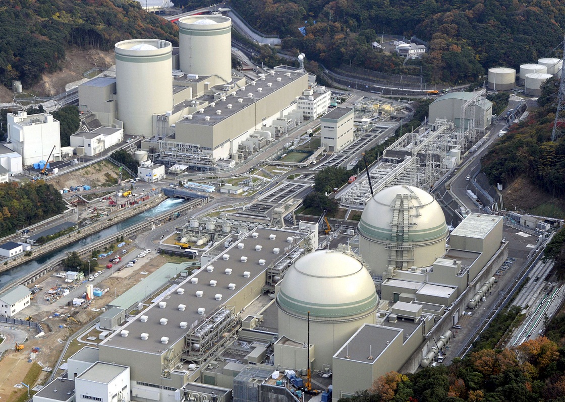 日本大津地方法院9日下達假處分裁定，命令關西電力公司位於福井縣的高濱核電廠（圖）3號機和4號機停止運轉。   圖：達志影像/路透社資料照片