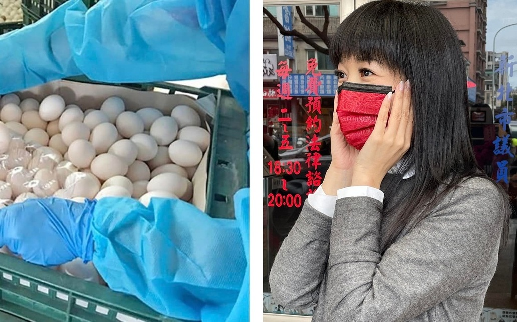 藍營議員慨送4千顆蛋 網呼叫曾銘宗「這裡有蛋」 | 政治 | | New