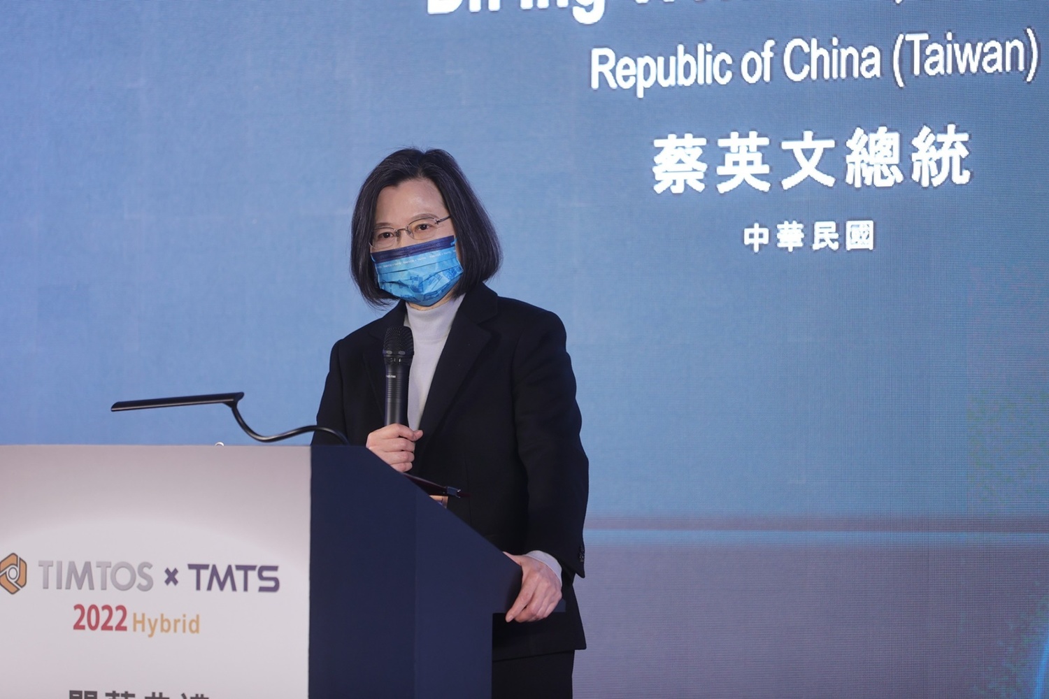 蔡英文：台灣與烏克蘭不同 防錯假訊息影響民心士氣