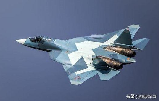 俄軍Su-57戰機。(示意圖)   圖 : 翻攝自頭條/ 細觀軍事