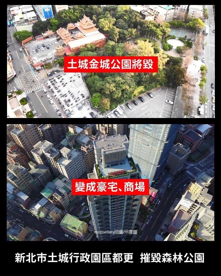 新北土城愛綠協會質疑:建站拆公園毀學校 這個直轄市這樣幹