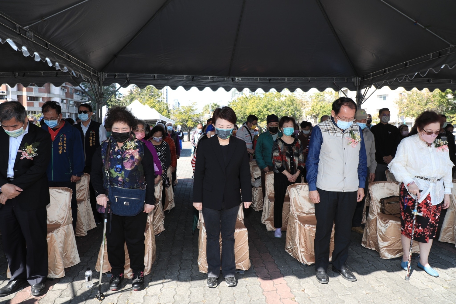 出席二二八追思會 盧秀燕：期望俄烏戰爭盡早結束