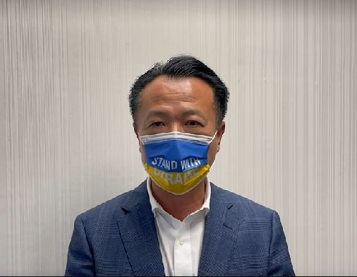 獲提名競選連任嘉義縣長 翁章梁捐1個月所得支援烏克蘭