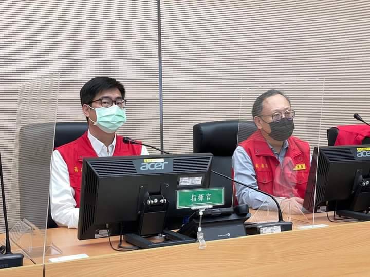 陳其邁坐陣指揮因應大停電！高雄38區全面復電 應變中心降二級開設