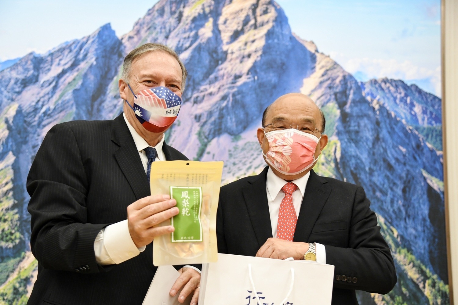 蓬佩奧訪台為商業考量？ 蘇貞昌：希望全國民眾表達最高的敬意與感謝