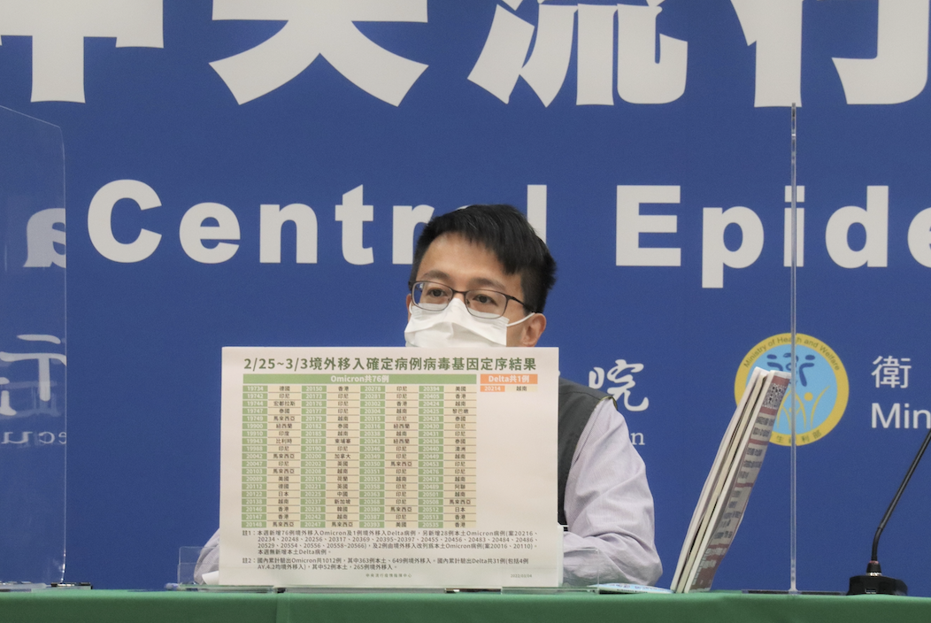 Delta睽違四周又出現！羅一鈞：為越南境外移入個案