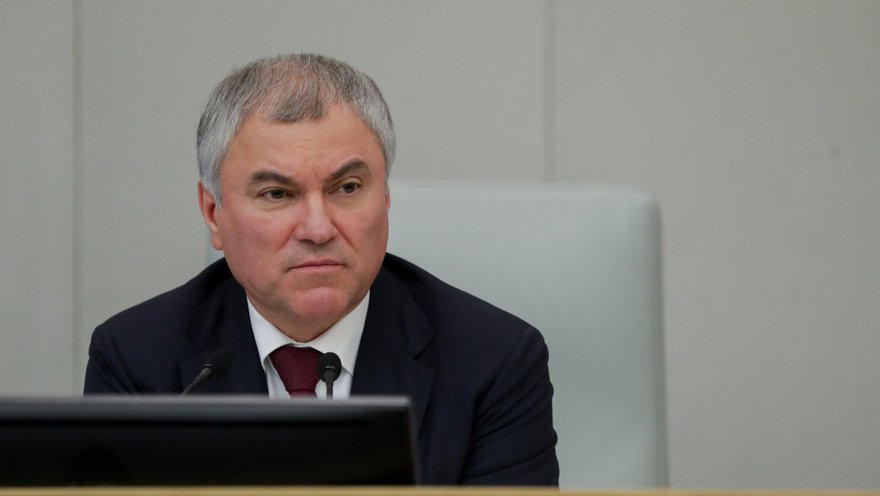 俄羅斯國會下議院（國家杜馬）議長沃洛金（Vyacheslav Volodin）。   圖：取自State Duma推特