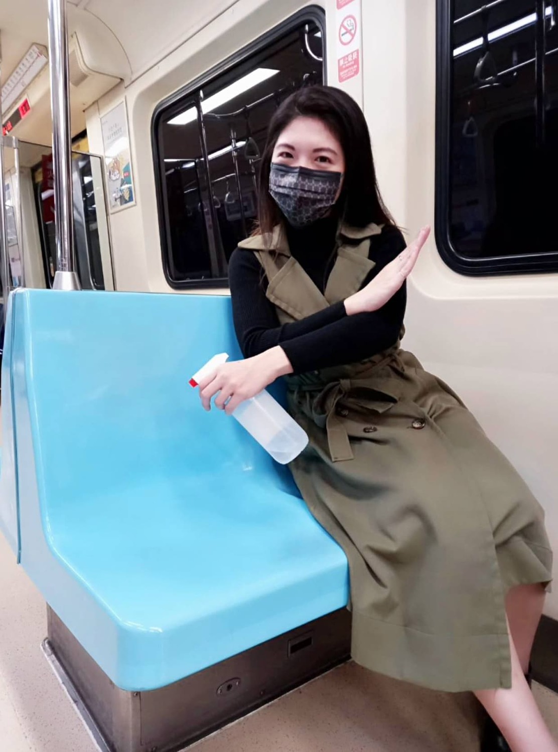消毒驚見「落漆」！北捷：別再拿酒精噴座椅