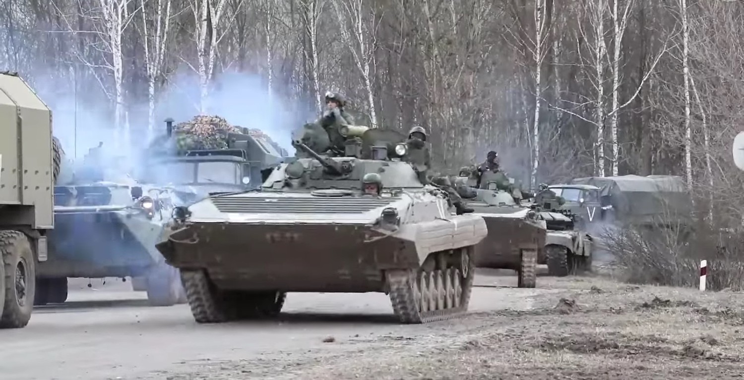 俄軍坦克部隊。   圖：翻攝俄羅斯國防部臉書（資料照）