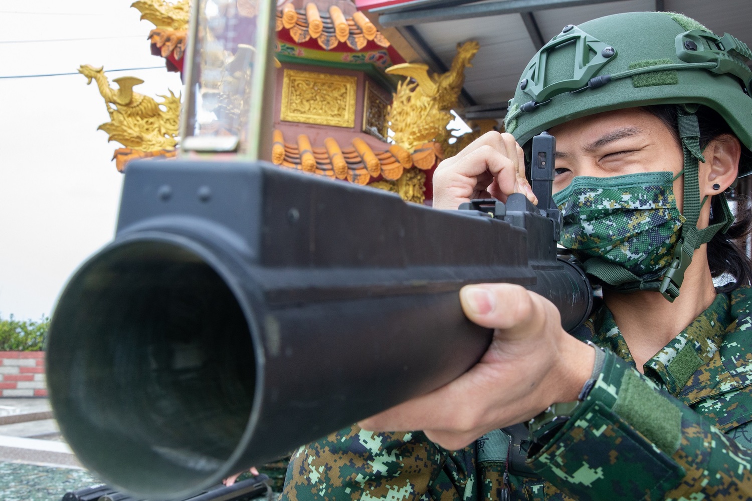 教召員編制武器「專長複訓」 熟稔武器操作要領