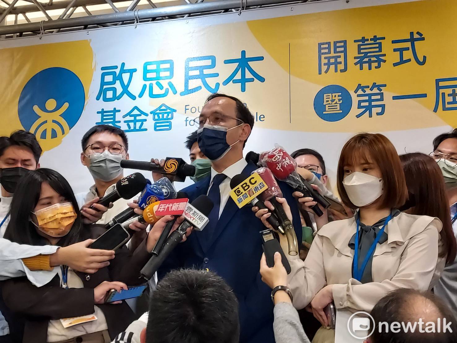 挨批沒資格喊團結 朱立倫：的確別再當螃蟹互咬