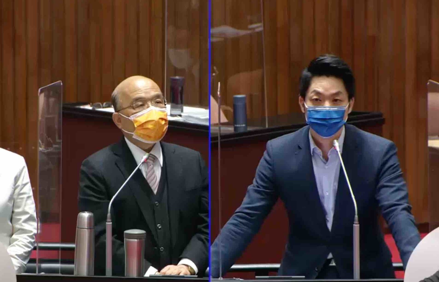 蔣萬安逼問「不停電」承諾 蘇揆諷國會殿堂變「街頭小混混」