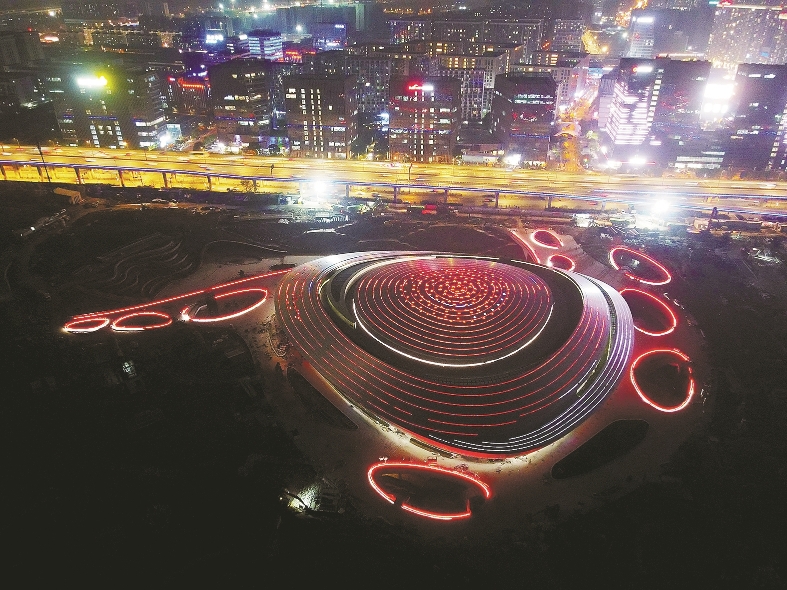 正式通電！杭州亞運會電競館首度亮燈