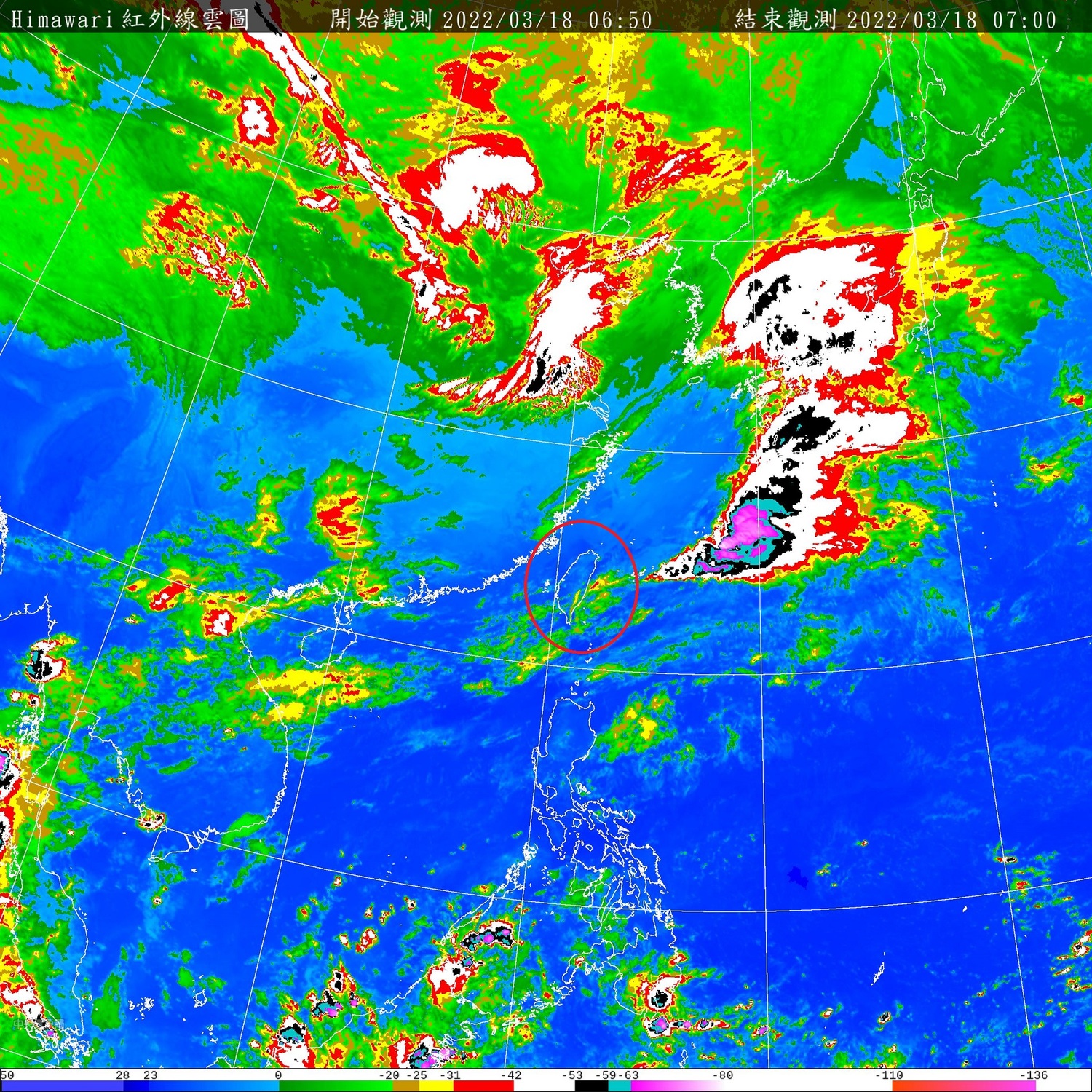 鋒面輕掠中部以北局部雨 下午天氣好轉北台轉涼