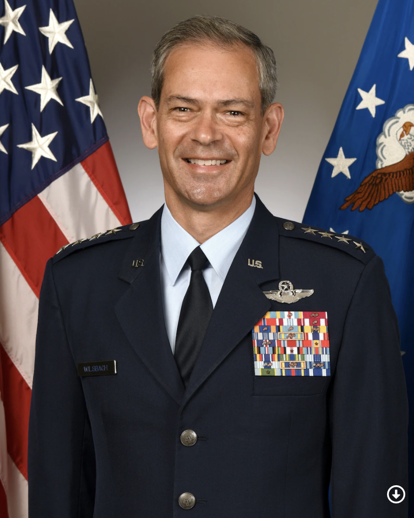 美國太平洋空軍司令威爾斯巴克(Gen. Kenneth Wilsbach)。 圖：擷取自美國太平洋空軍官網