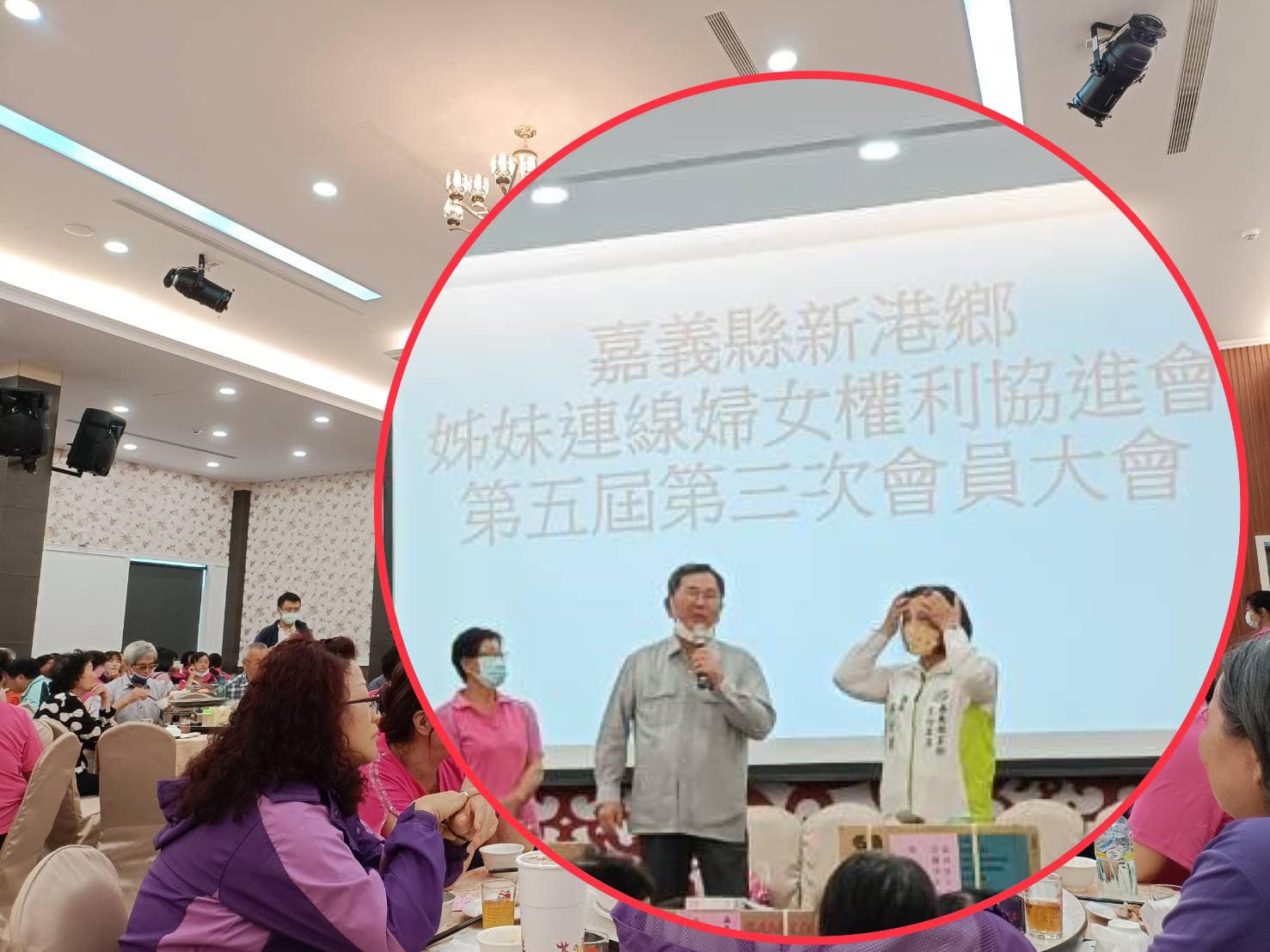 綠委陳明文違規出席餐會、脫罩致詞 深夜發文道歉